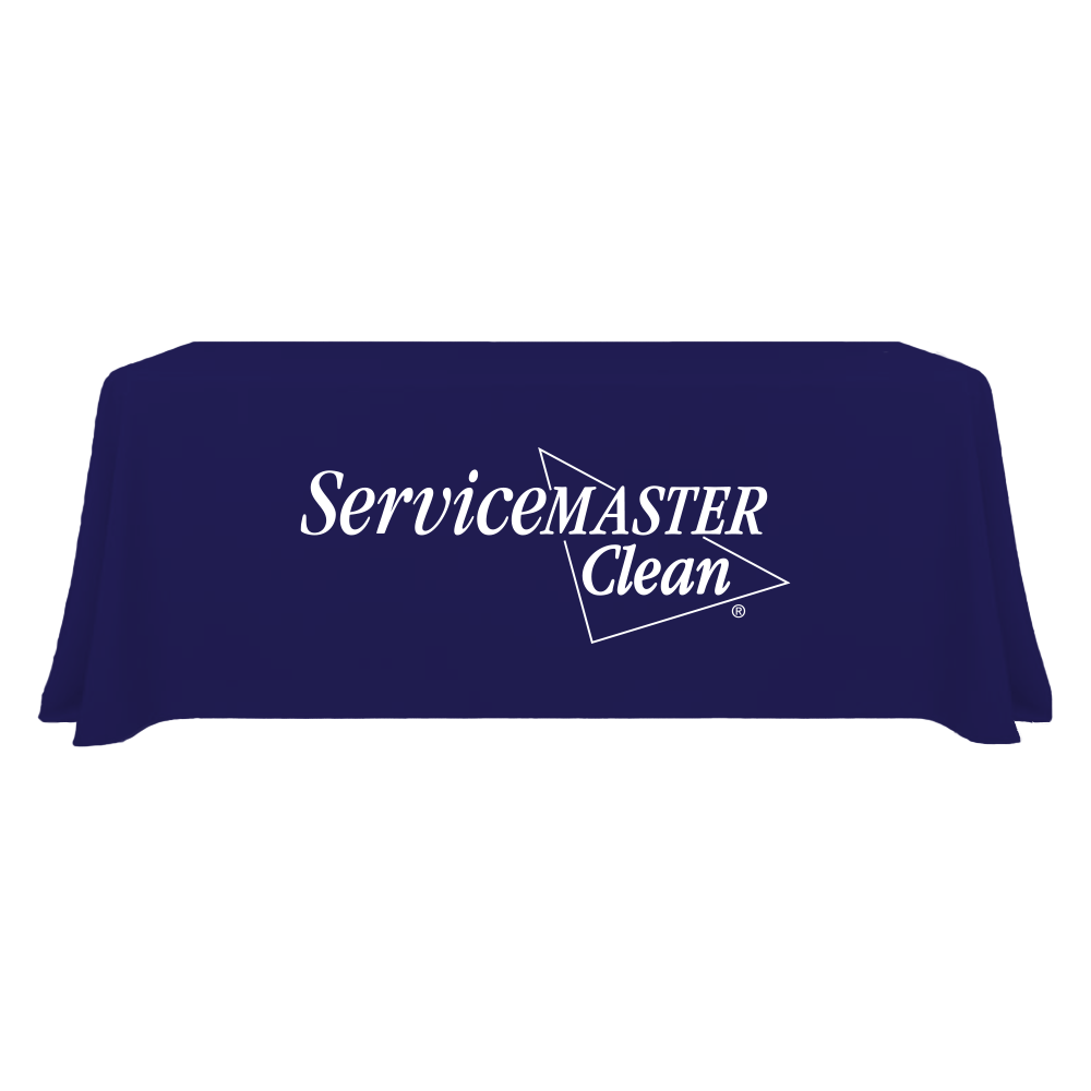 Clean Table Throw - 6ft Draped - Solid Navy