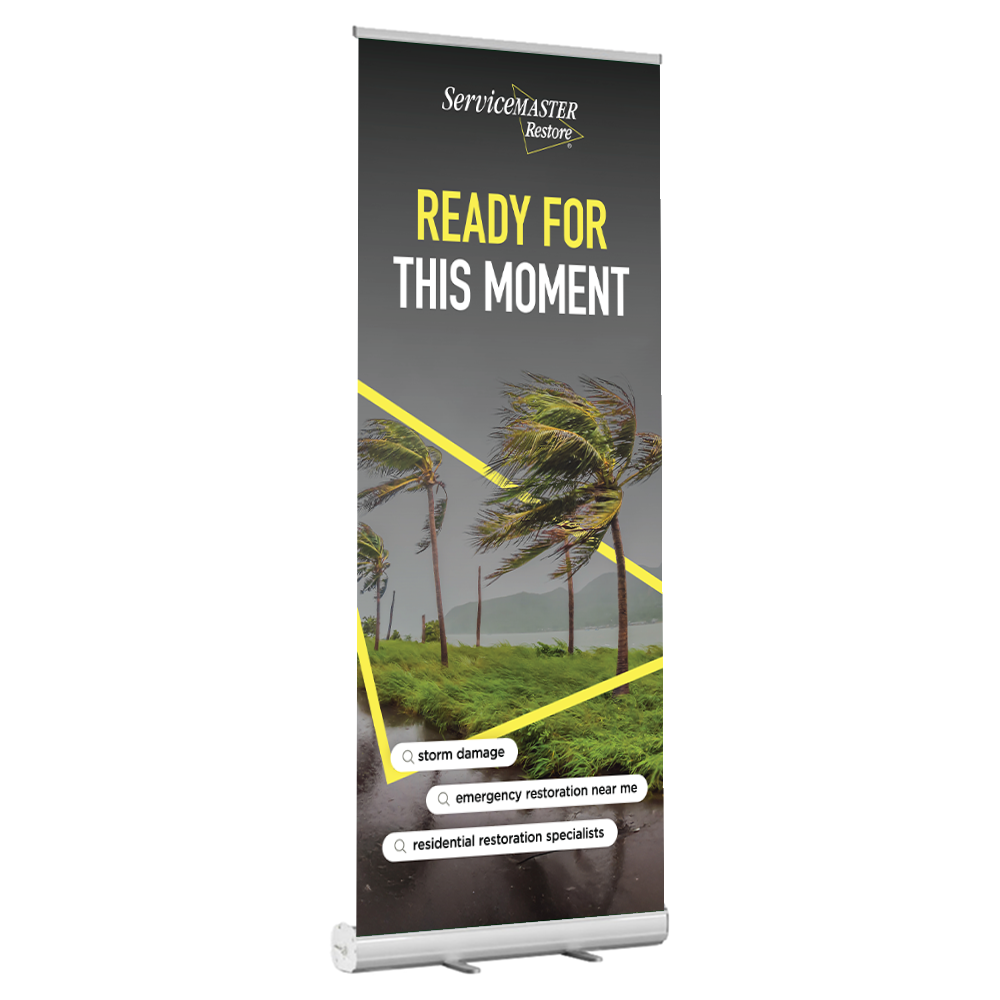 Restore Banner Stand - "Ready For This Moment"