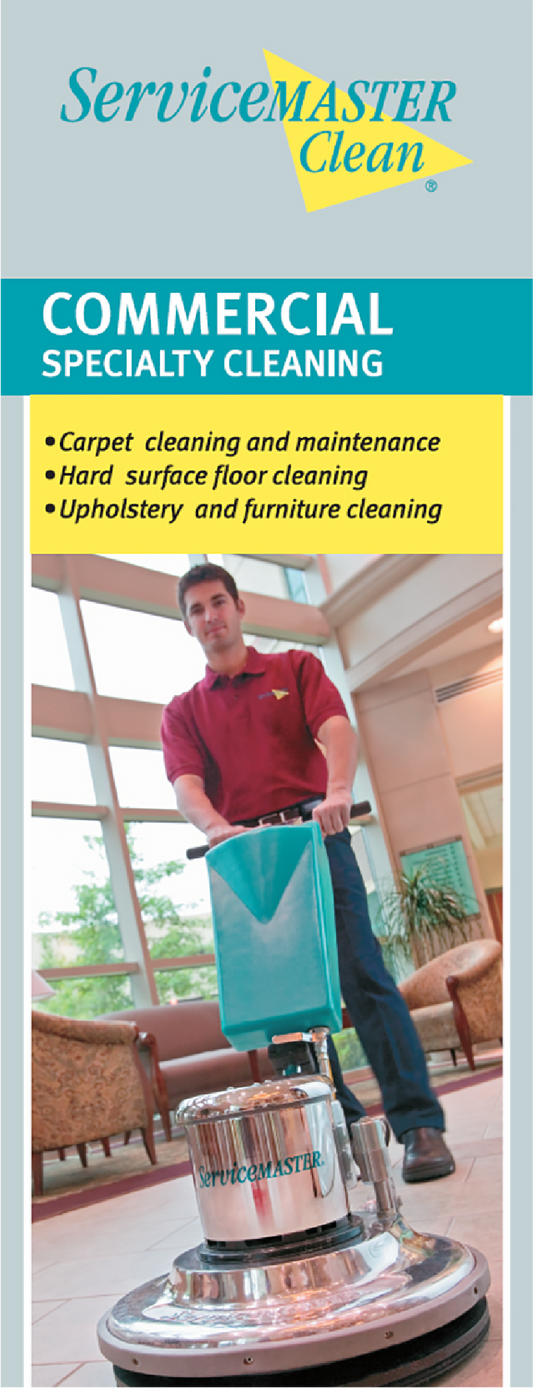 Banner Stand - Commercial Specialty Cleaning