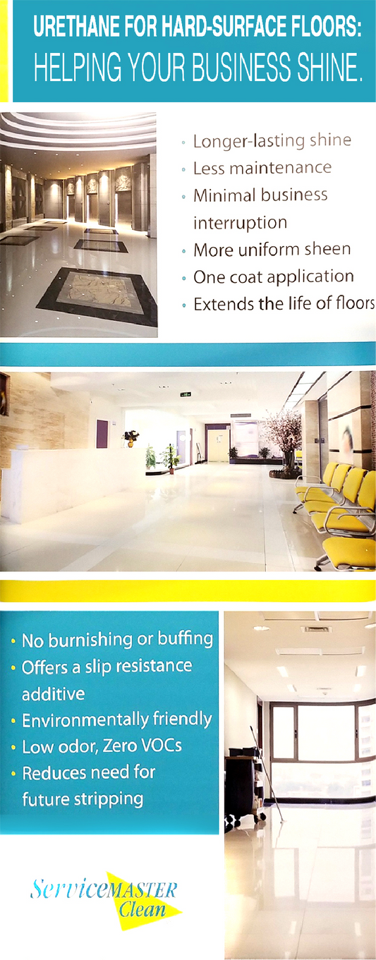 Banner Stand - Urethane For Hard Surface Floors - Helping Your Business Shine