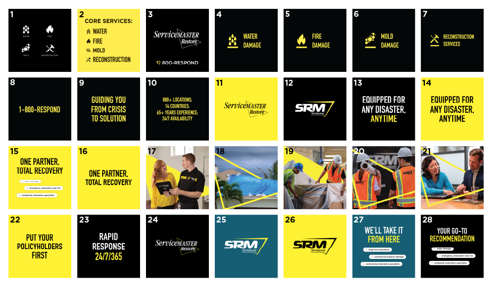 SRM/Restore Xpression - 4X3 - "A Trusted Industry Leader for 65+ Years" w/6 Graphic Choices