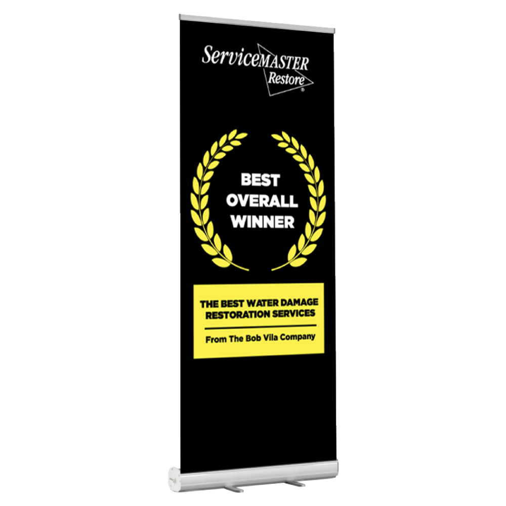 Restore Banner Stand - "Bob Vila Best Overall Winner"